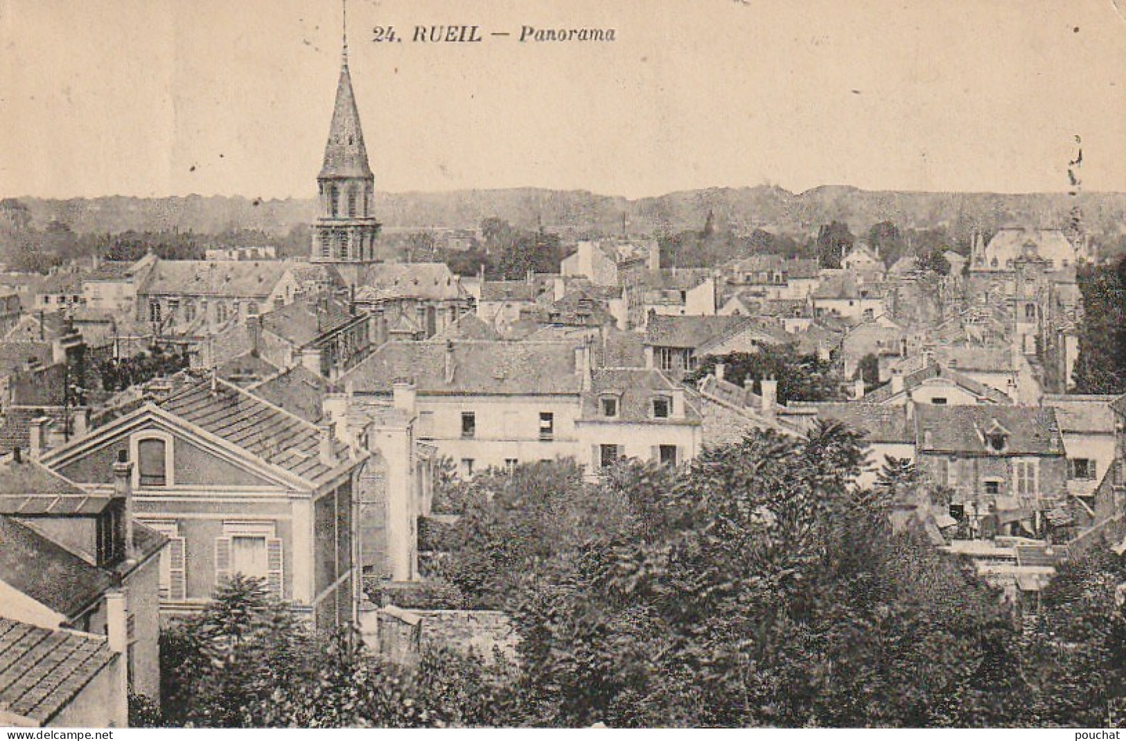 Z++ 24-(92) RUEIL - PANORAMA - L' EGLISE - 2 SCANS - Rueil Malmaison