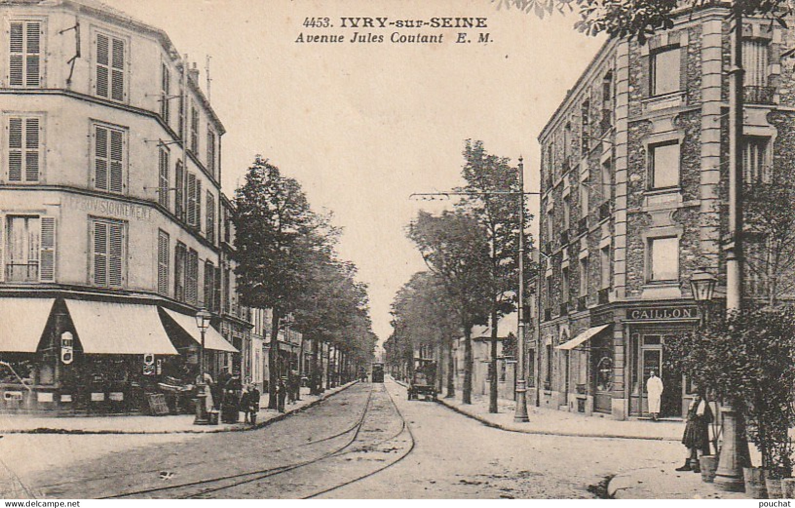 Z++ 26-(94) IVRY SUR SEINE - AVENUE JULES COUTANT - COMMERCES - 2 SCANS - Ivry Sur Seine