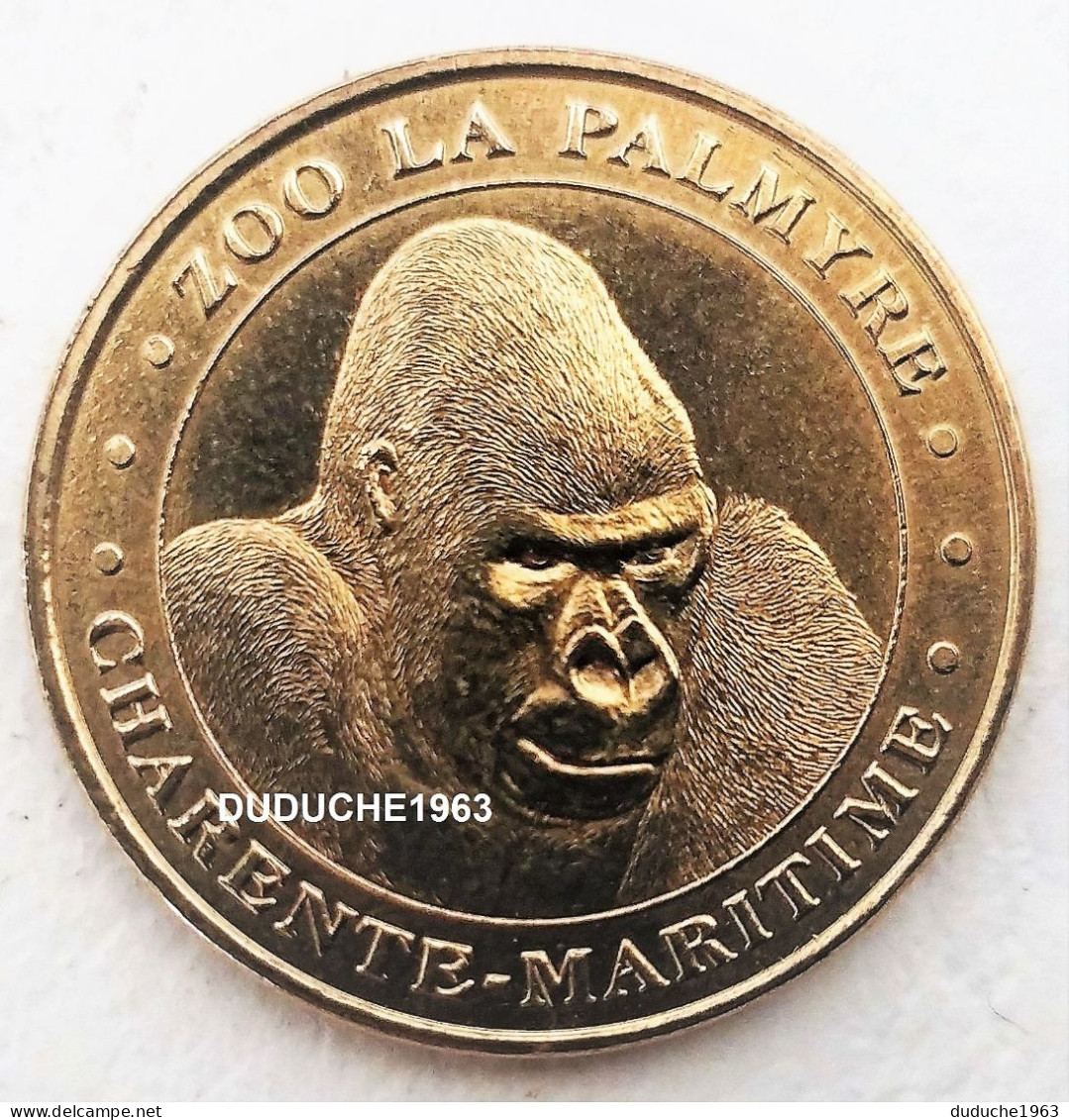 Monnaie De Paris 17. Zoo La Palmyre - Le Gorille 2002 - 2002