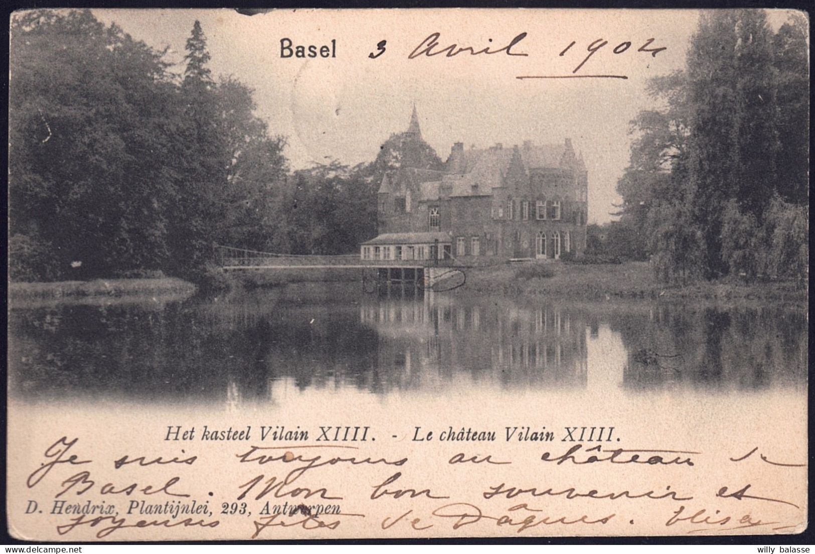 +++ CPA - BASEL - BAZEL - Le Château Vilain  // - Kruibeke