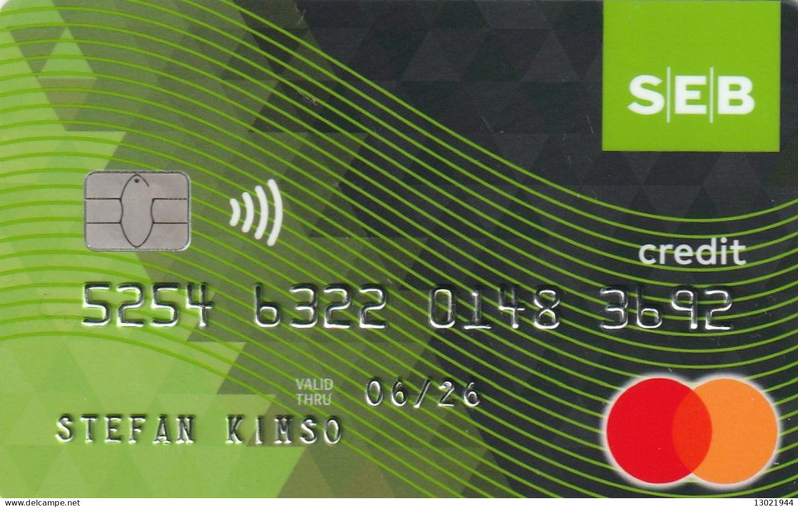 N. 4 LITUANIA BANK  CARDS - POSSIBLE SALE OF SINGLE CARDS - Carte Di Credito (scadenza Min. 10 Anni)