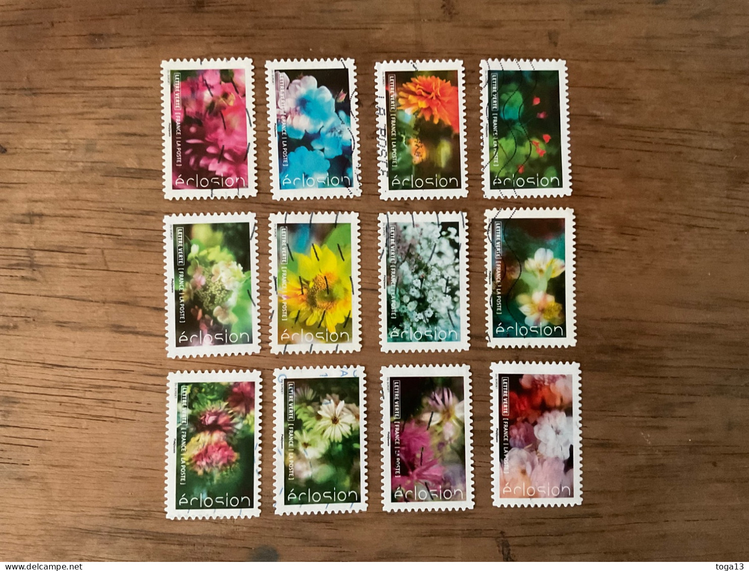 2019, Série Complète Y&T 1707/1718 (ADH16) - Used Stamps