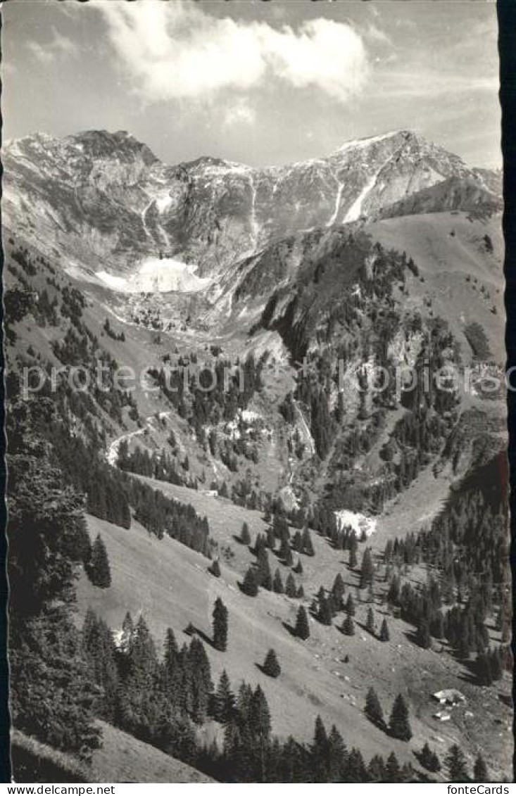 12012358 Lac De Coudre Les Baudes Vanil Noir Alpenpanorama Grandvillard - Sonstige & Ohne Zuordnung