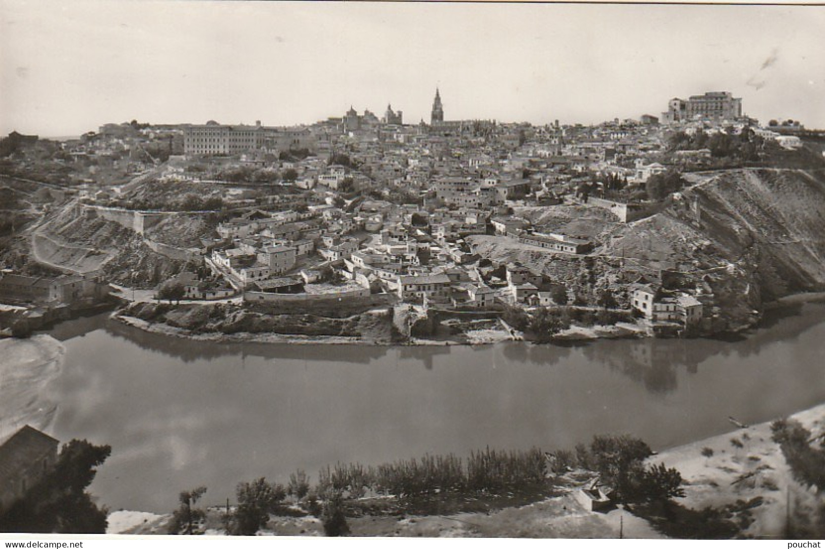 Z+ 31- TOLEDO ( ESPANA ) - VISTA GENERAL Y  RIO TAJO - 2 SCANS - Toledo