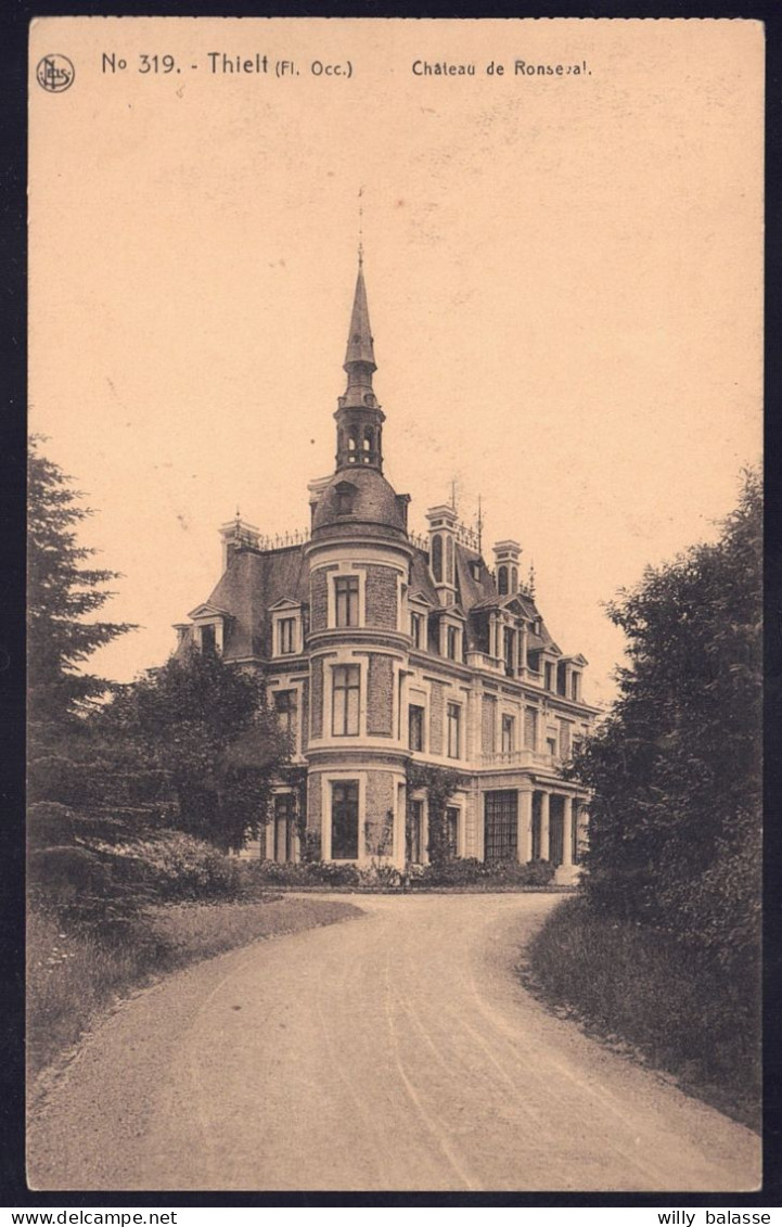 +++ CPA - THIELT - TIELT - Château De Ronseval  // - Tielt