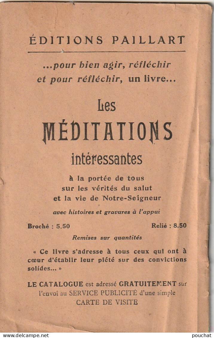 Z+ Nw 31- " VIE ADMIRABLE DU BIENHEUREUX SERVITEUR DE DIEU L. M. GRIGNON DE MONTFORT " - EDIT. PAILLART , ABBEVILLE (80) - Religion &  Esoterik