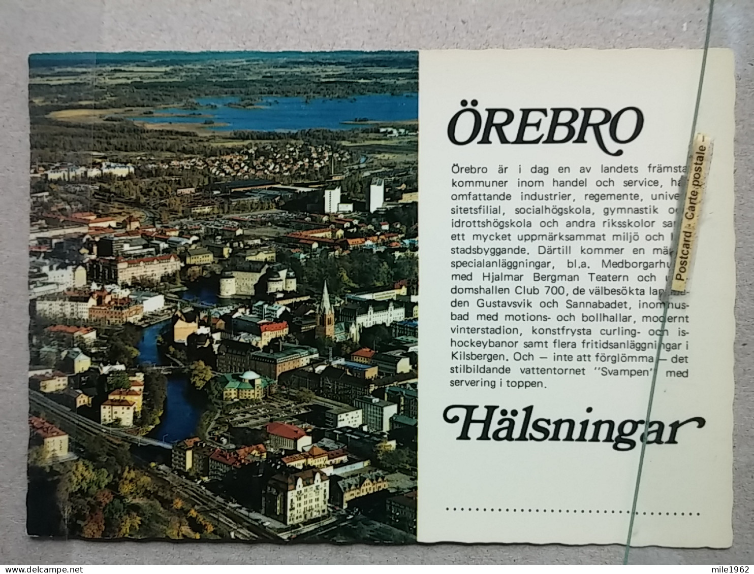 KOV 536-31 - SWEDEN, OREBRO, - Suède