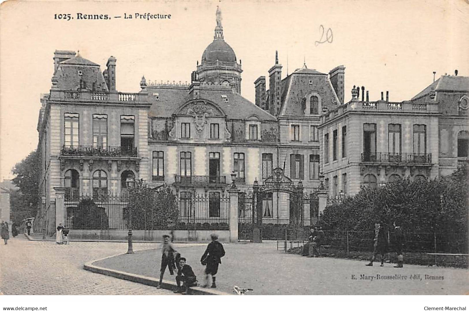 RENNES - La Préfecture - Très Bon état - Rennes