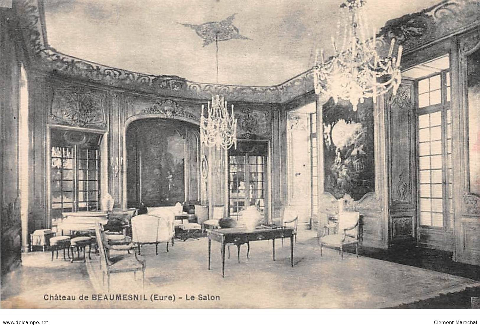 Château De BEAUMESNIL - Le Salon - Très Bon état - Beaumesnil