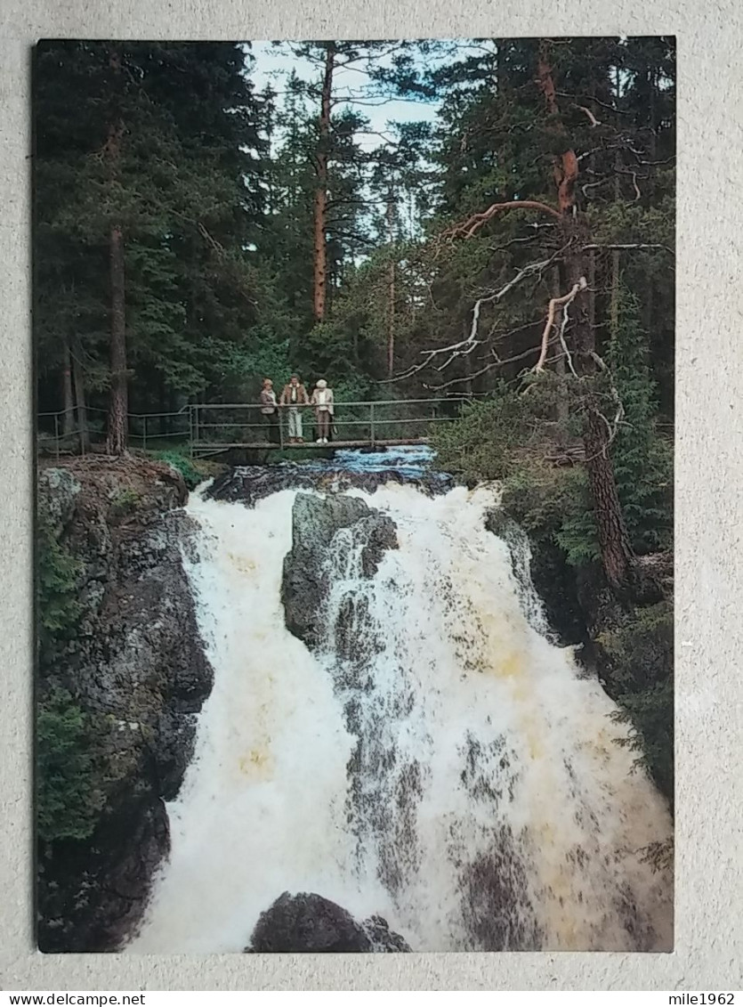 KOV 536-31 - SWEDEN, DALARNA, CASCADE, WATERFALL - Suède