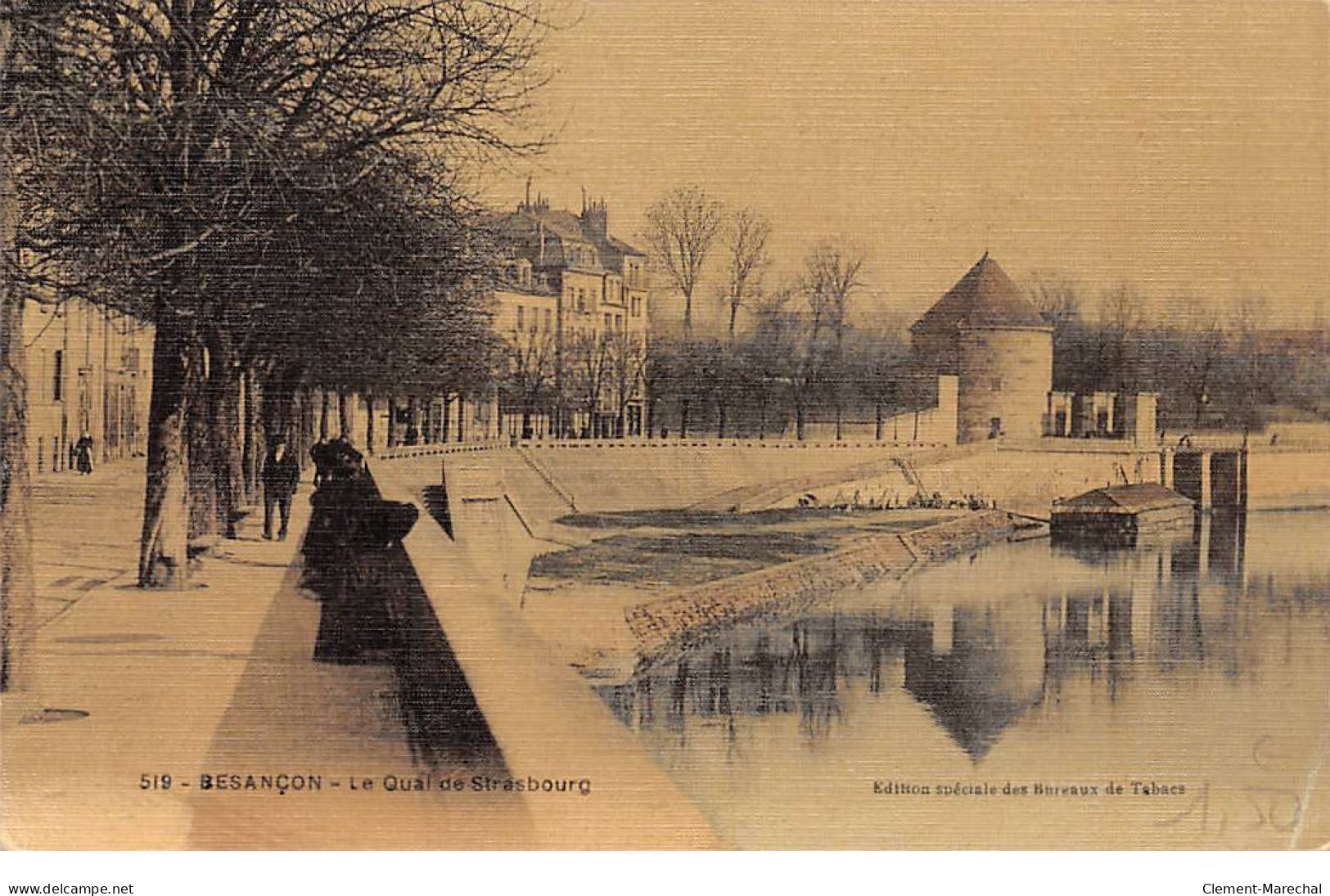 BESANCON - Le Quai De Strasbourg - Très Bon état - Besancon