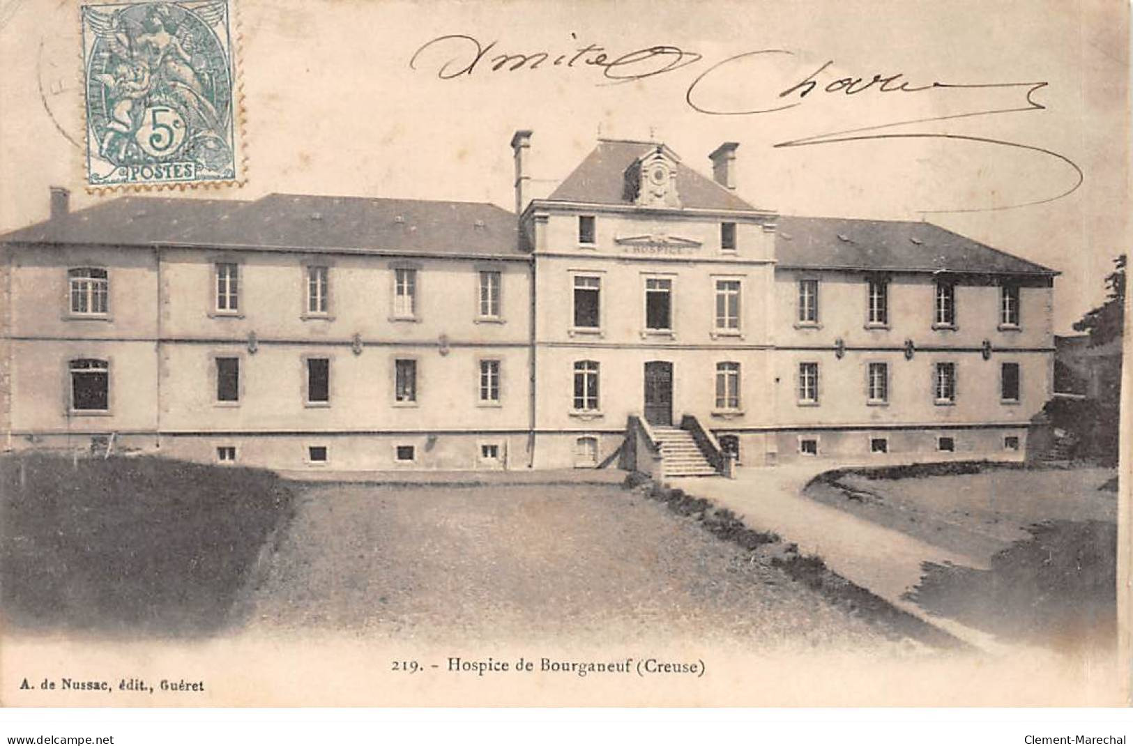 Hospice De BOURGANEUF - Très Bon état - Bourganeuf