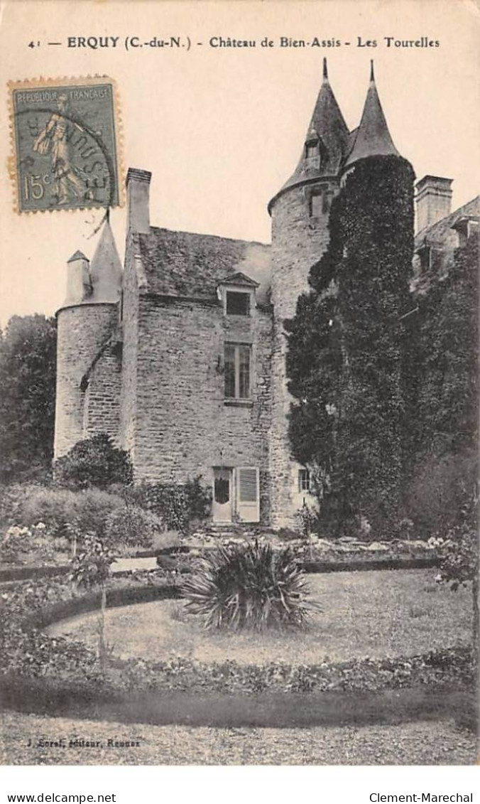 ERQUY - Château De Bien Assis - Les Tourelles - Très Bon état - Erquy