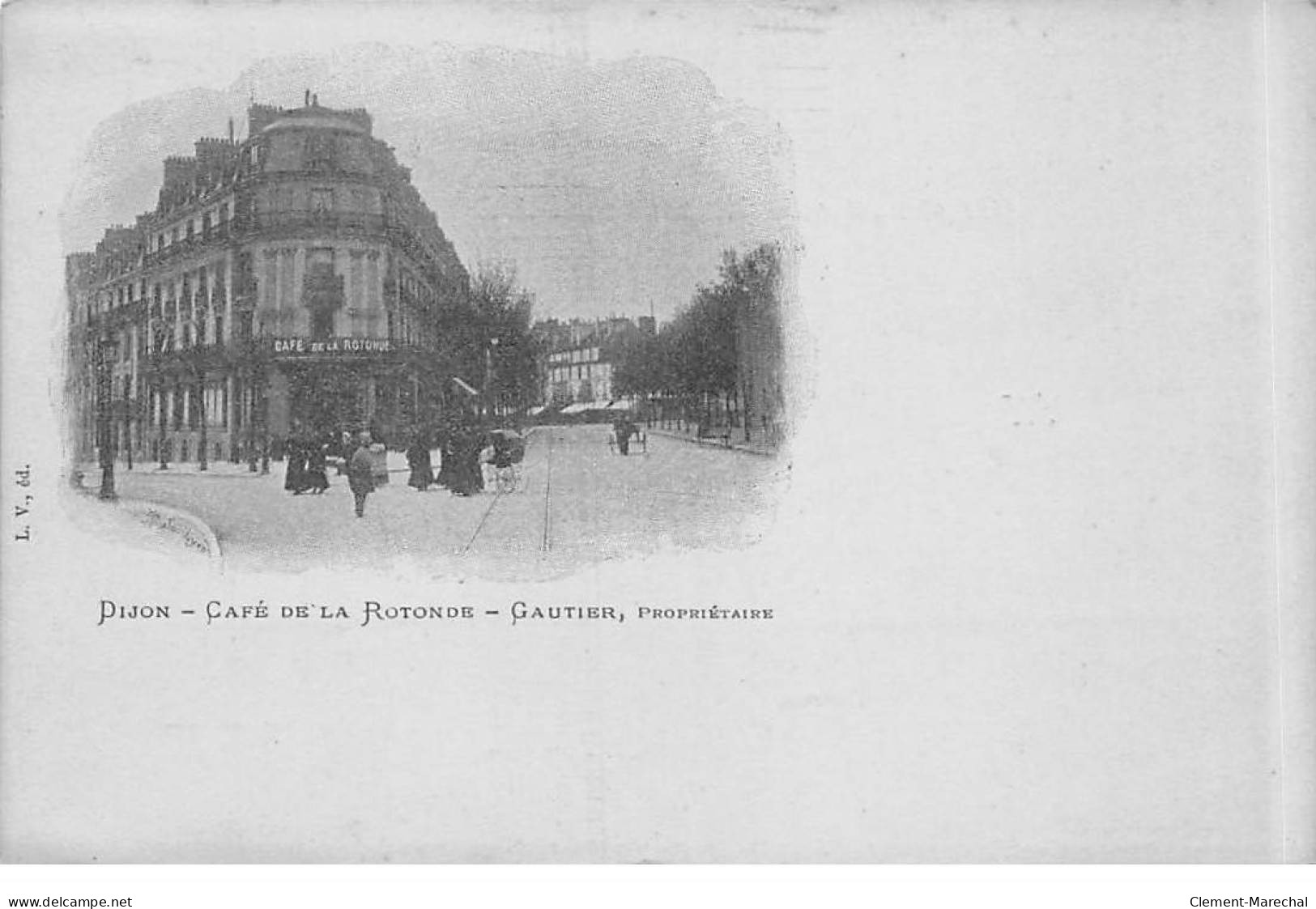 DIJON - Café De La Rotonde - Très Bon état - Dijon