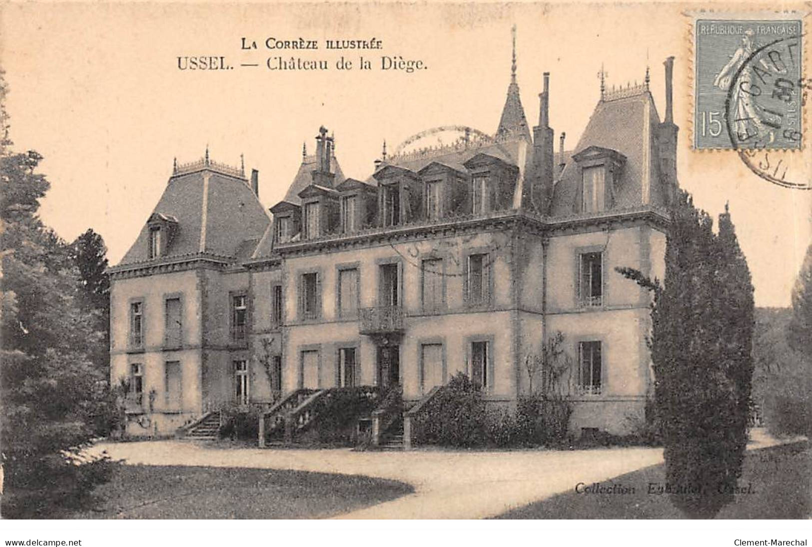 USSEL - Château De La Diège - Très Bon état - Ussel