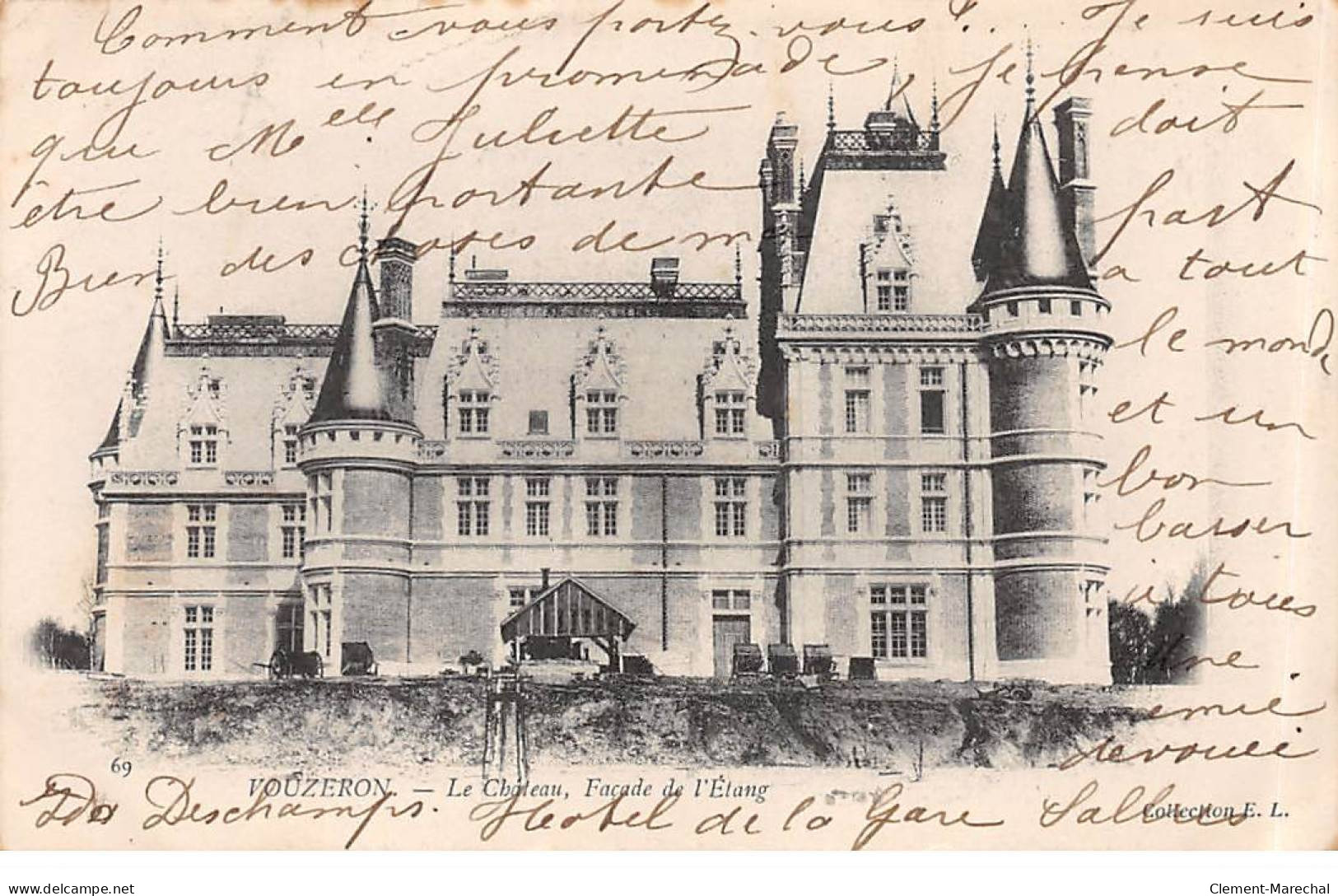 VOUZERON - Le Château - Très Bon état - Vouzeron