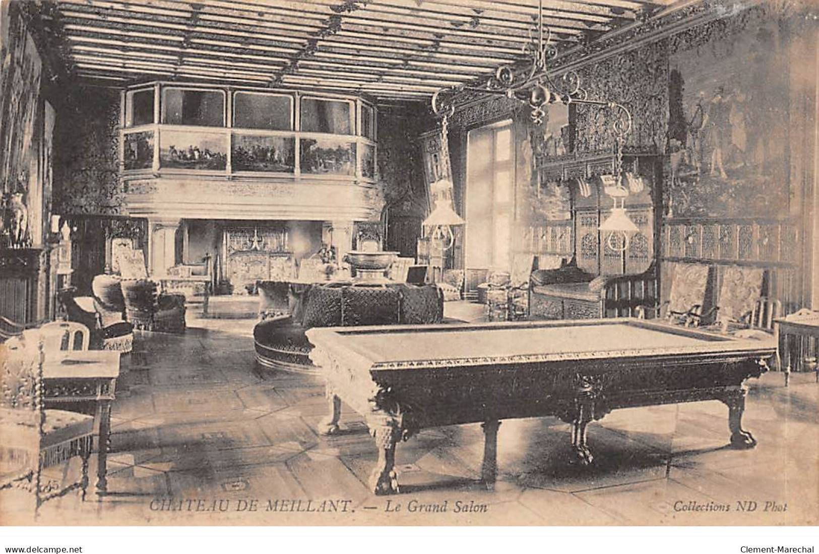 Château De MEILLANT - Le Grand Salon - Très Bon état - Meillant