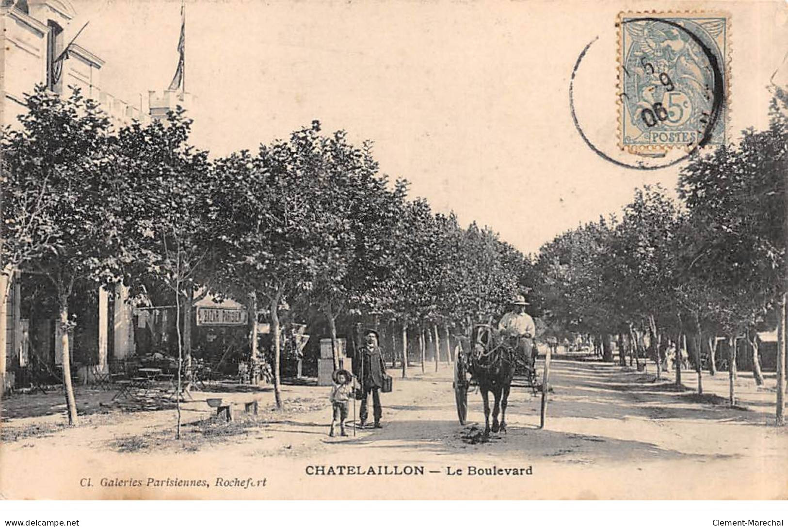 CHATELAILLON - Le Boulevard - Très Bon état - Châtelaillon-Plage