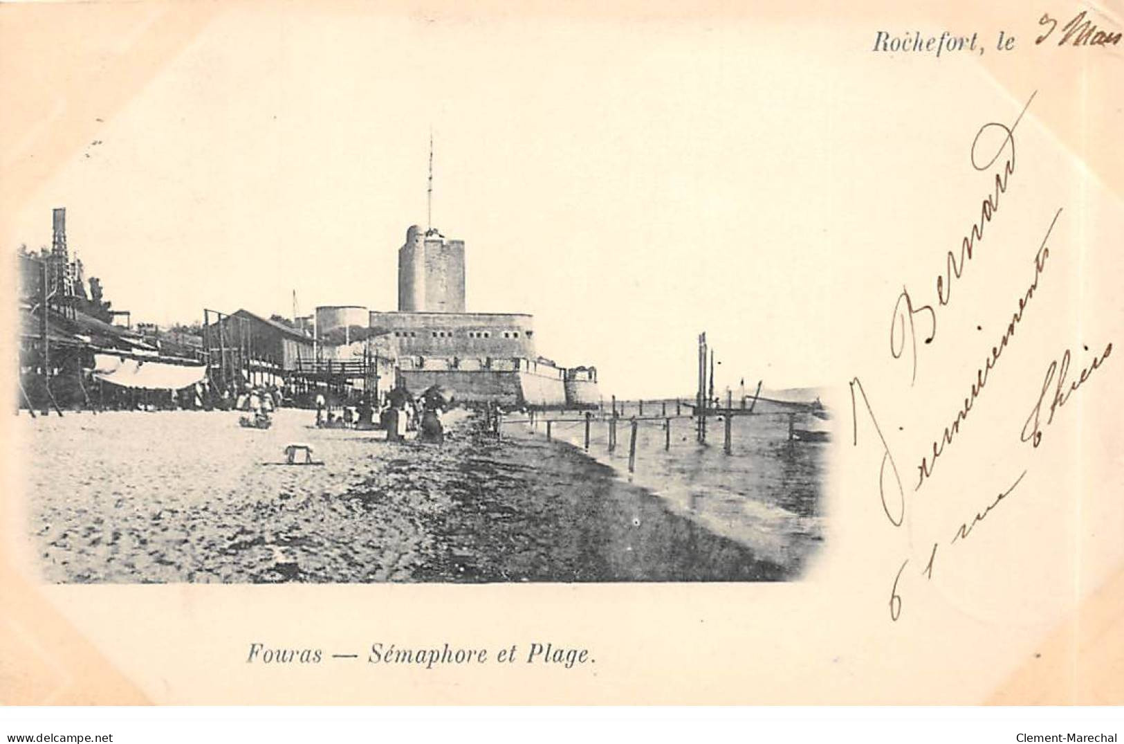 FOURAS - Sémaphore Et Plage - Très Bon état - Fouras-les-Bains