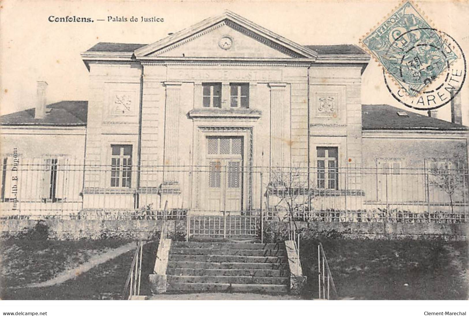 CONFOLENS - Palais De Justice - Très Bon état - Confolens