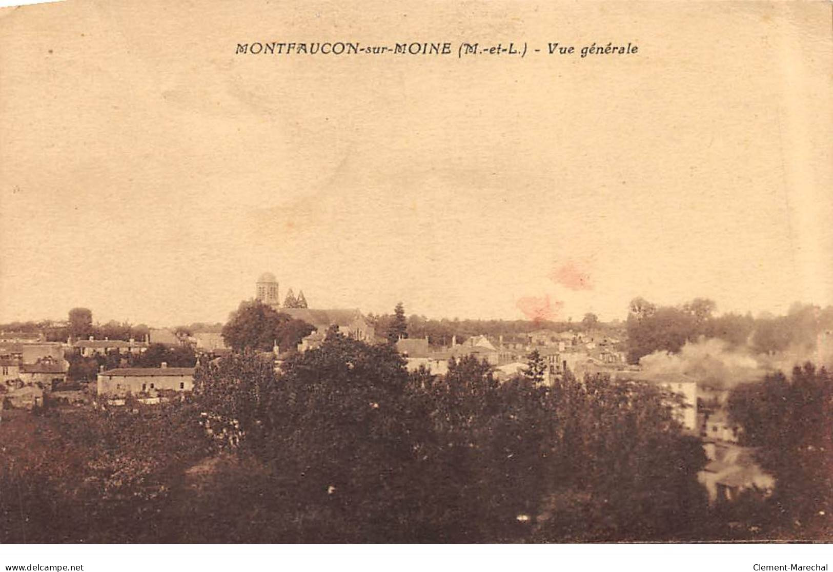 MONTFAUCON SUR MOINE - Vue Générale - Très Bon état - Montfaucon