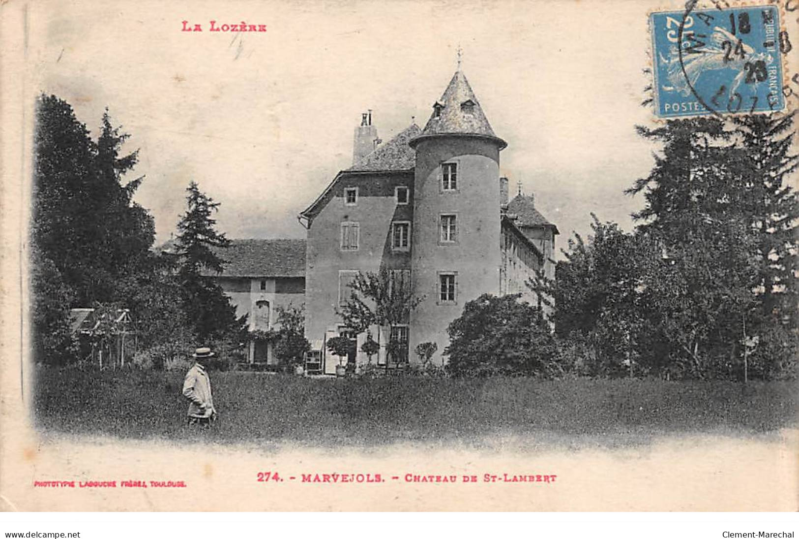 MARVEJOLS - Chateau De Saint Lambert - Très Bon état - Marvejols