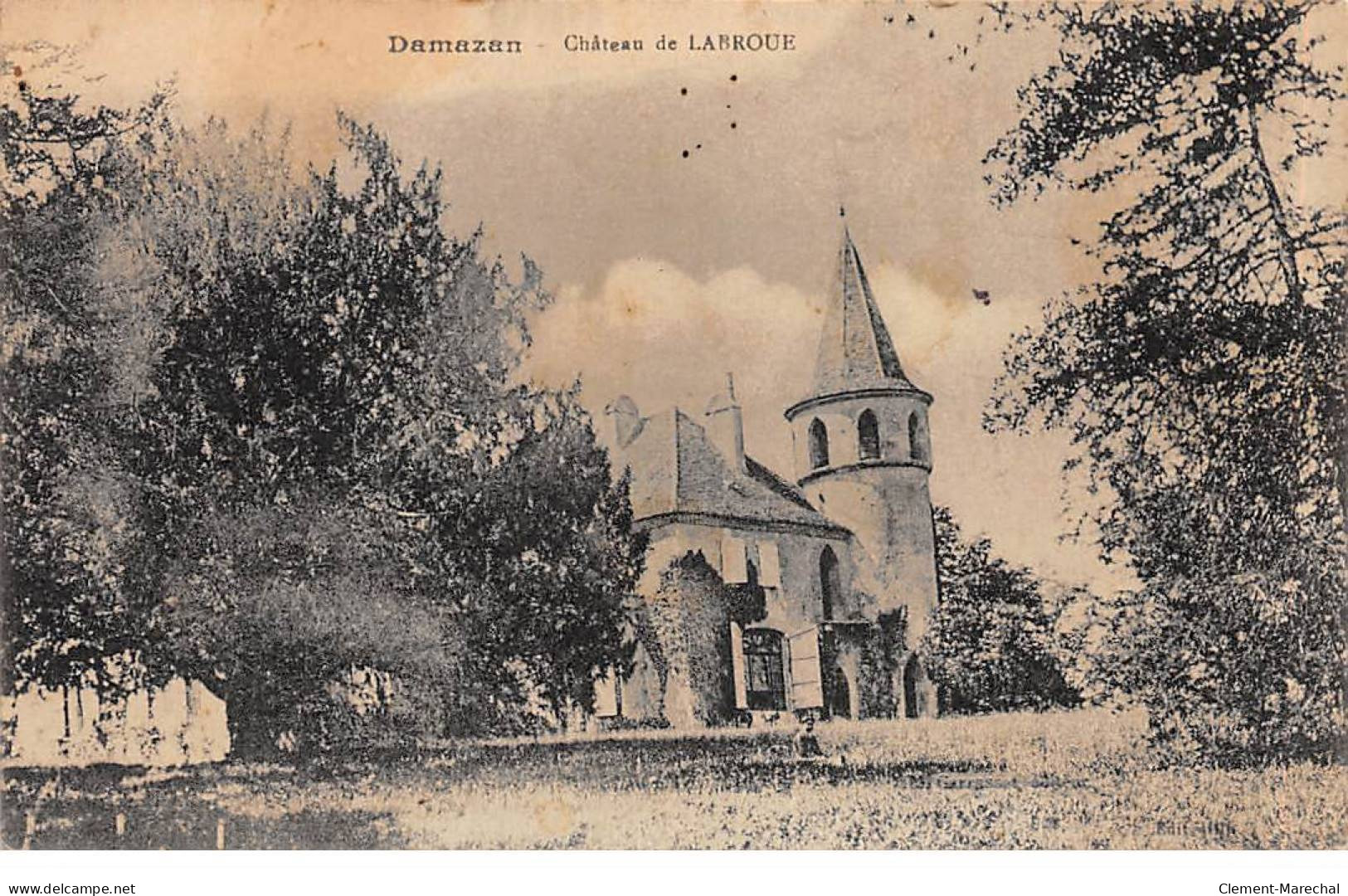 DAMAZAN - Château De LABROUE - Très Bon état - Damazan