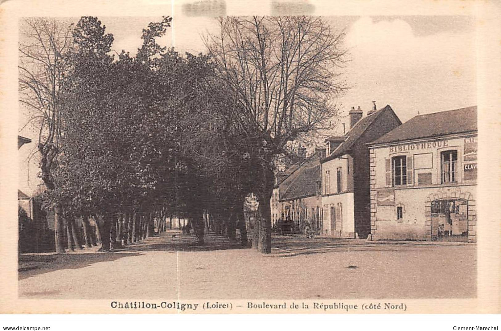 CHATILLON COLIGNY - Boulevard De La République - Très Bon état - Chatillon Coligny