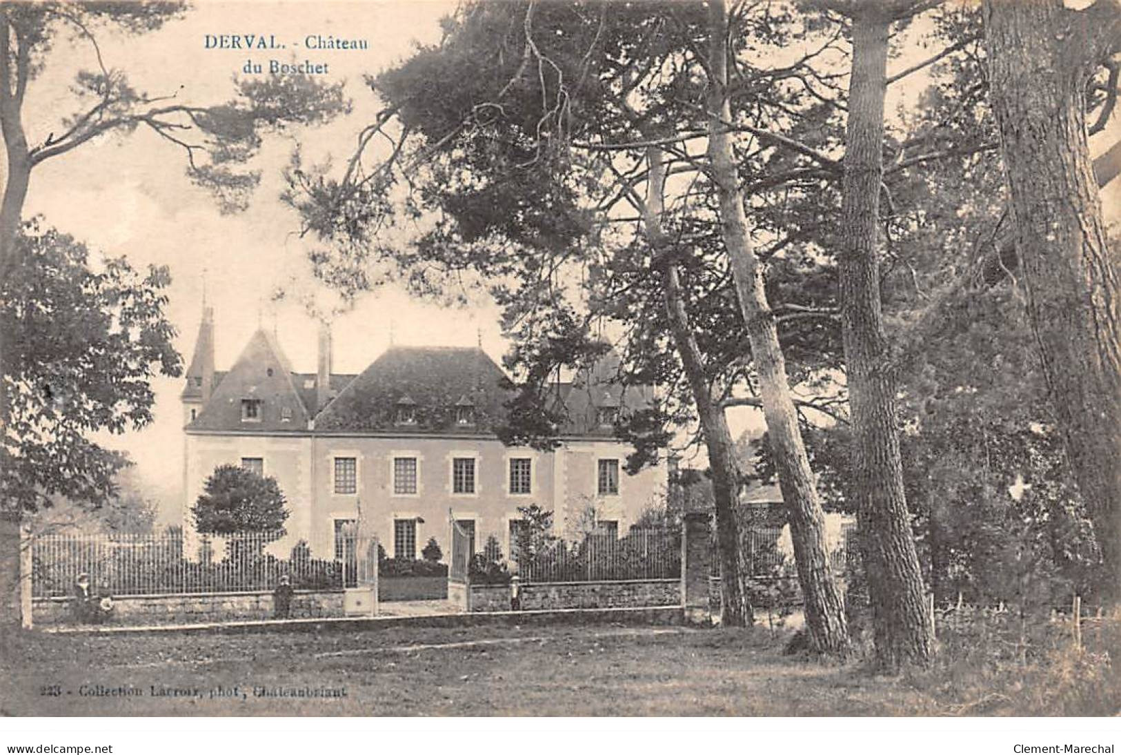 DERVAL - Château Du Boschet - état - Derval