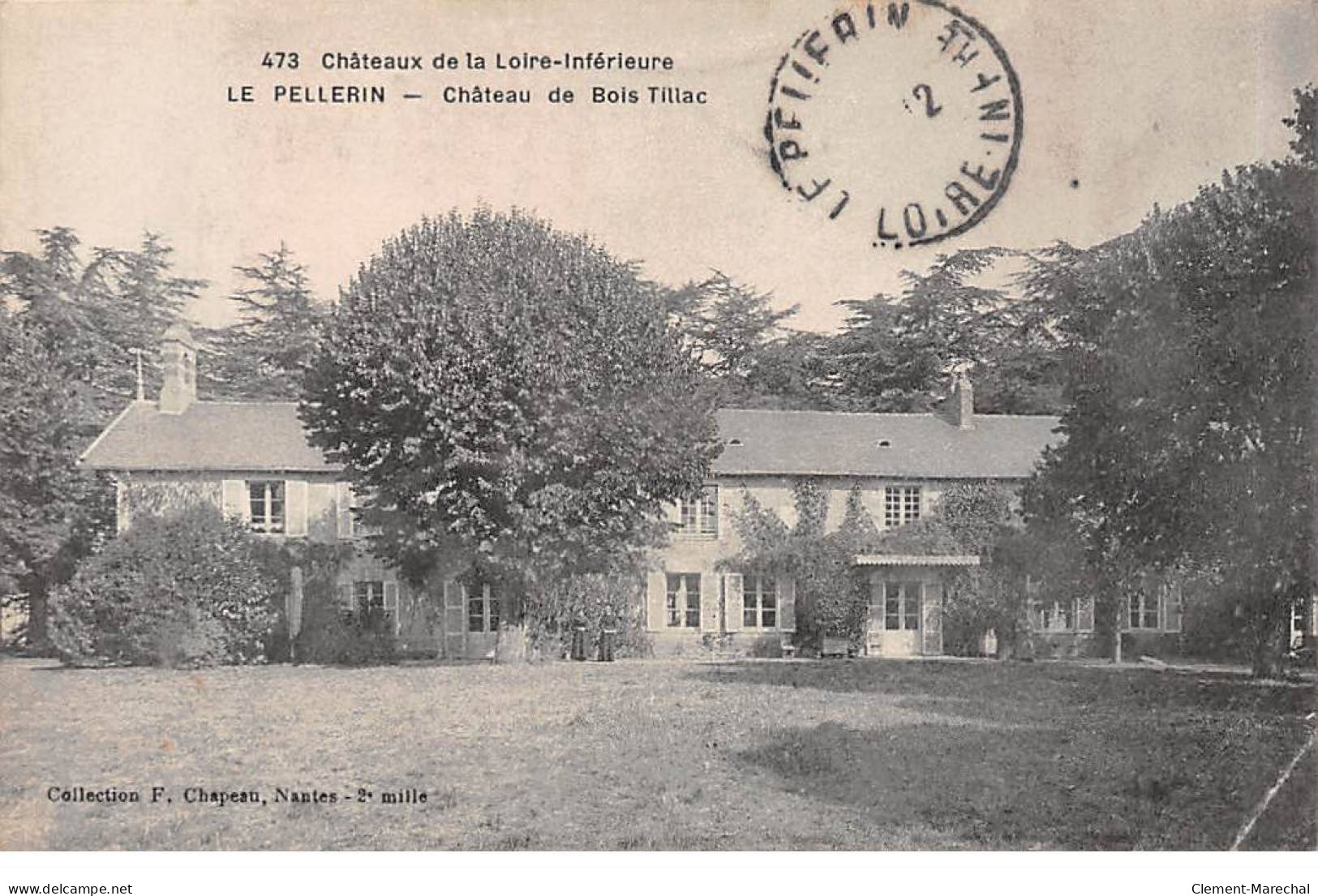 LE PELLERIN - Château De Bois Tillac - état - Autres & Non Classés