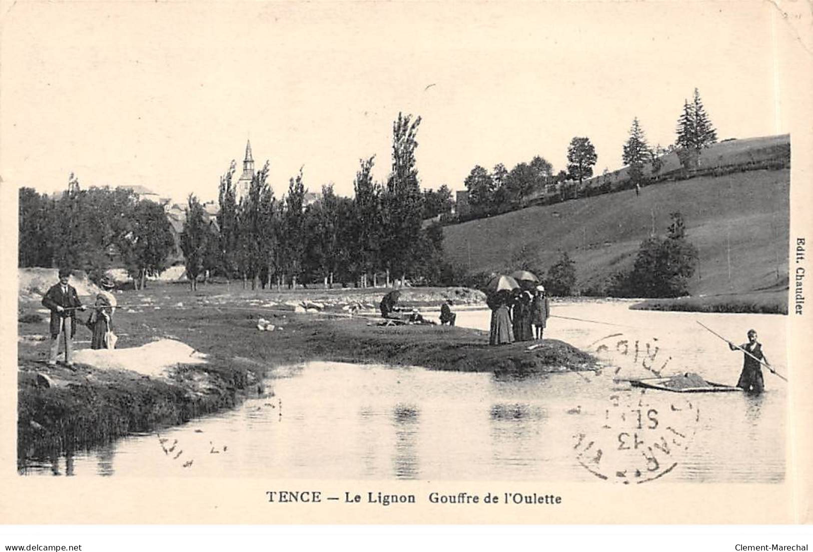 TENCE - Le Lignon - Gouffre De L'Oulette - état - Sonstige & Ohne Zuordnung