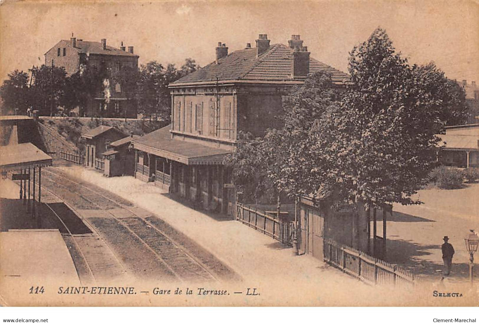 SAINT ETIENNE - Gare De La Terrasse - Très Bon état - Saint Etienne