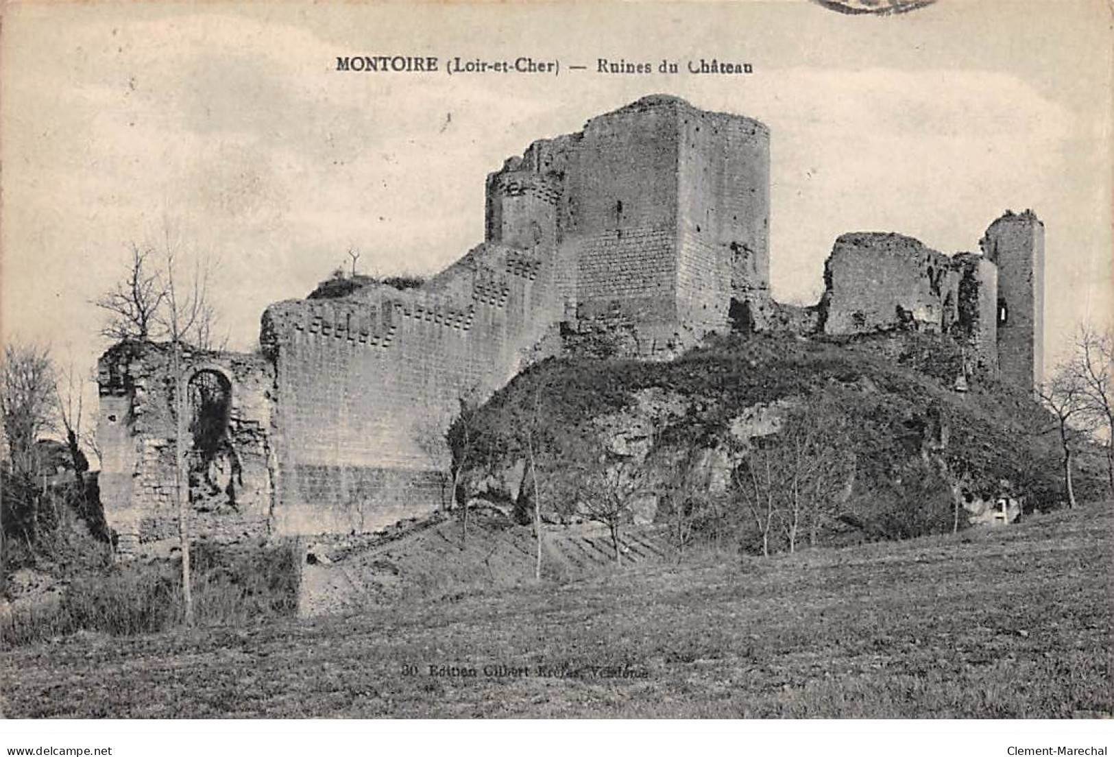 MONTOIRE - Ruines Du Château - Très Bon état - Montoire-sur-le-Loir