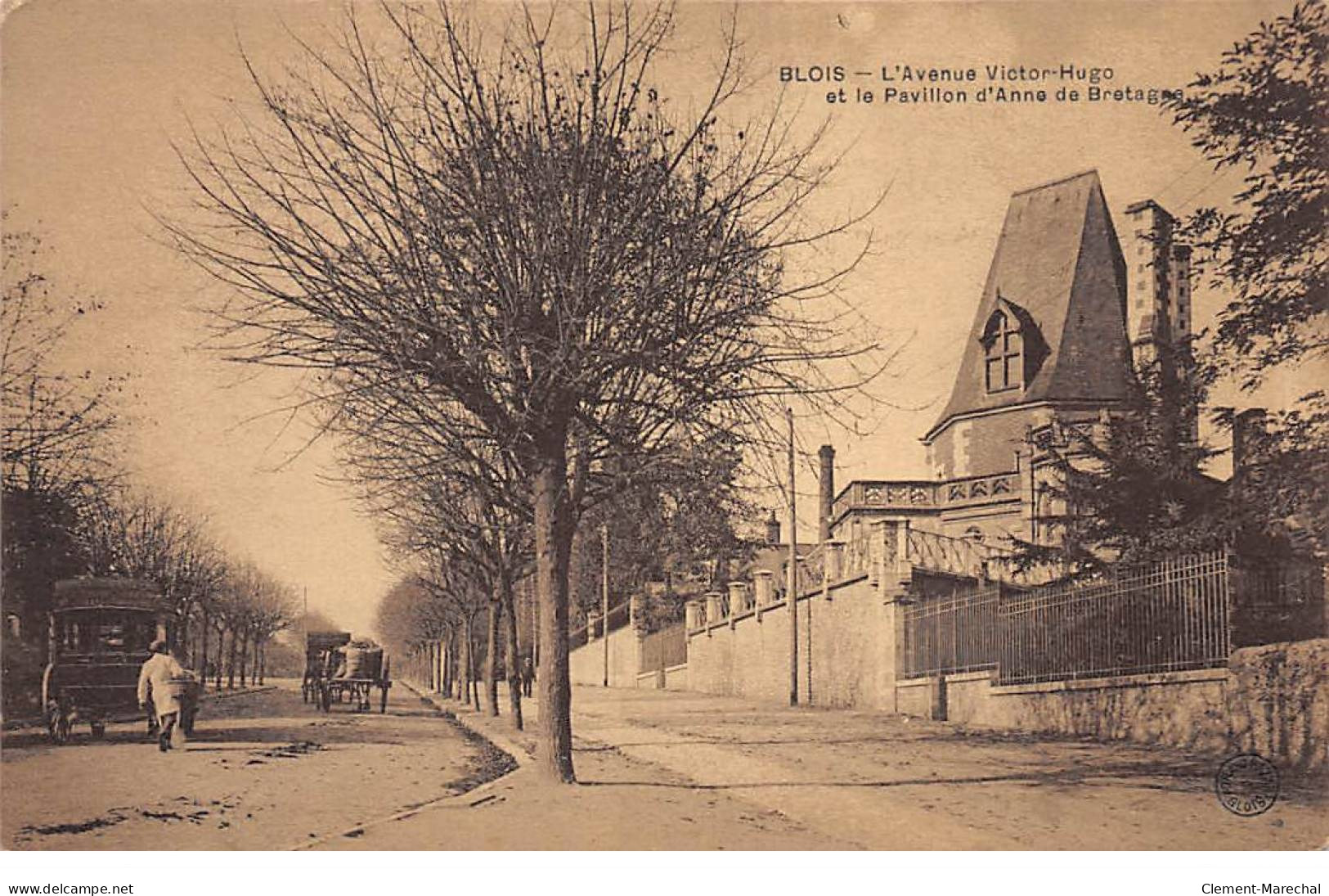 BLOIS - CL'Avenue Victor Hugo Et La Pavillon D'Anne De Bretagne - état - Blois