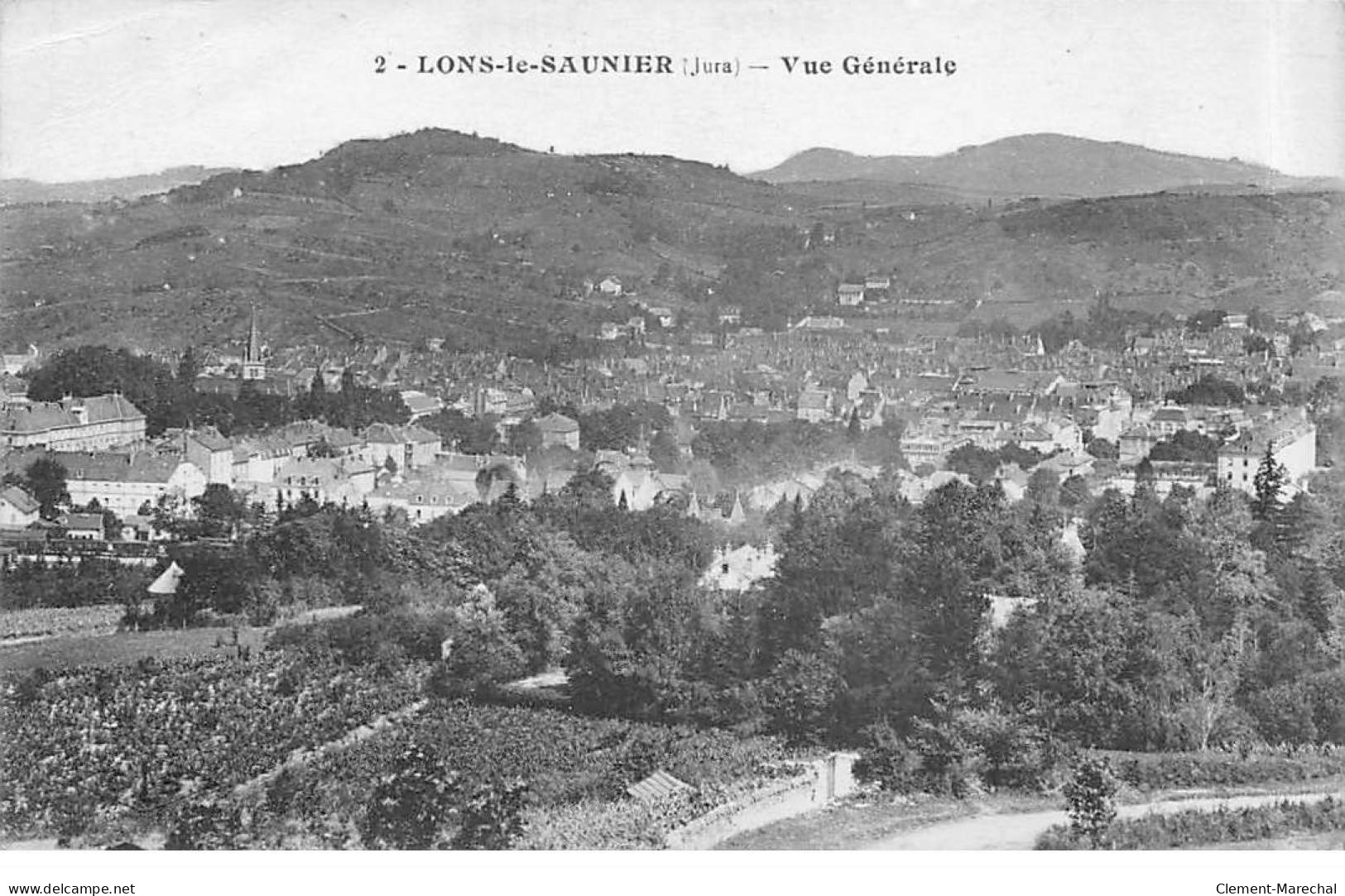 LONS LE SAUNIER - Vue Générale - Très Bon état - Lons Le Saunier