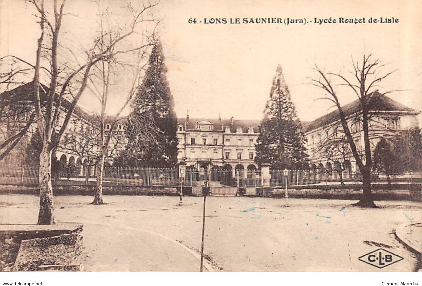 LONS LE SAUNIER - Lycée Rouget De Lisle - Très Bon état - Lons Le Saunier