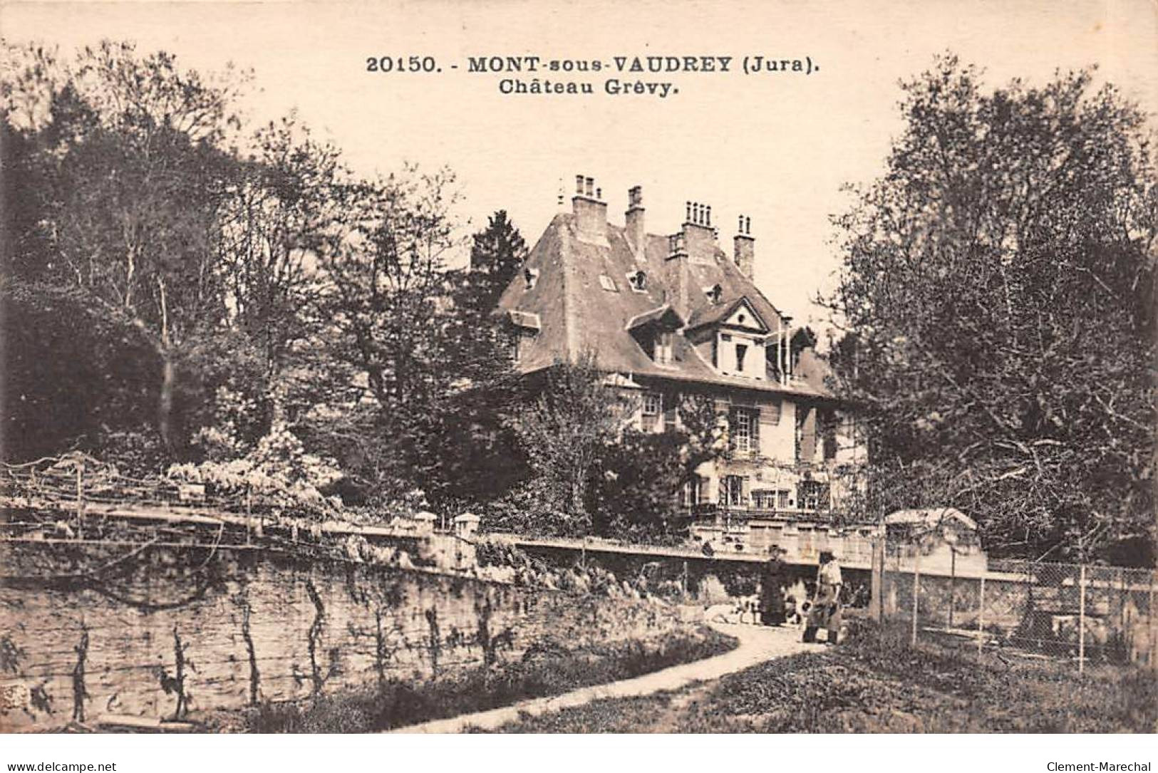 MONT SOUS VAUDREY - Château Grévy - Très Bon état - Autres & Non Classés