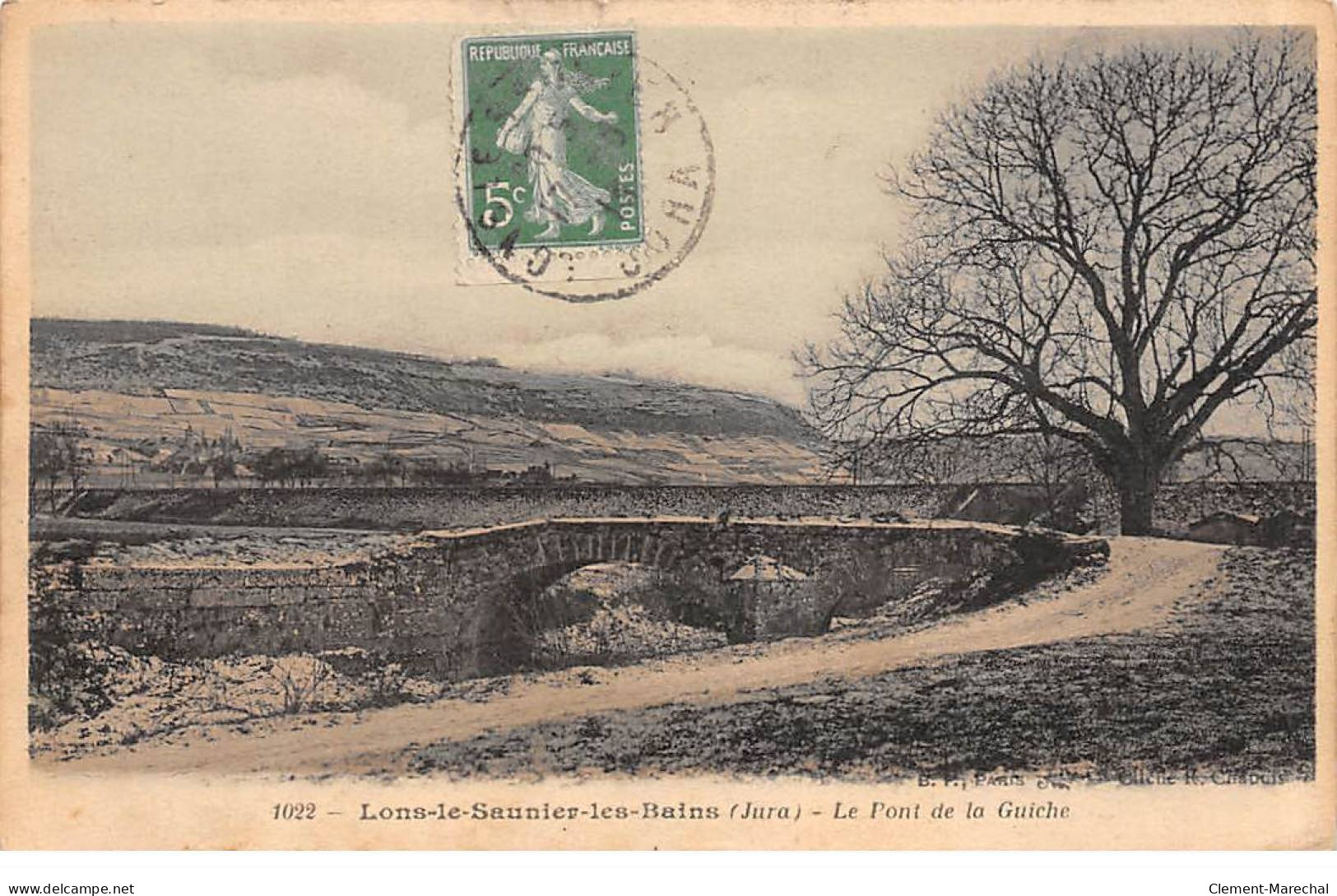 LONS LE SAUNIER LES BAINS - Le Pont De La Guiche - état - Lons Le Saunier