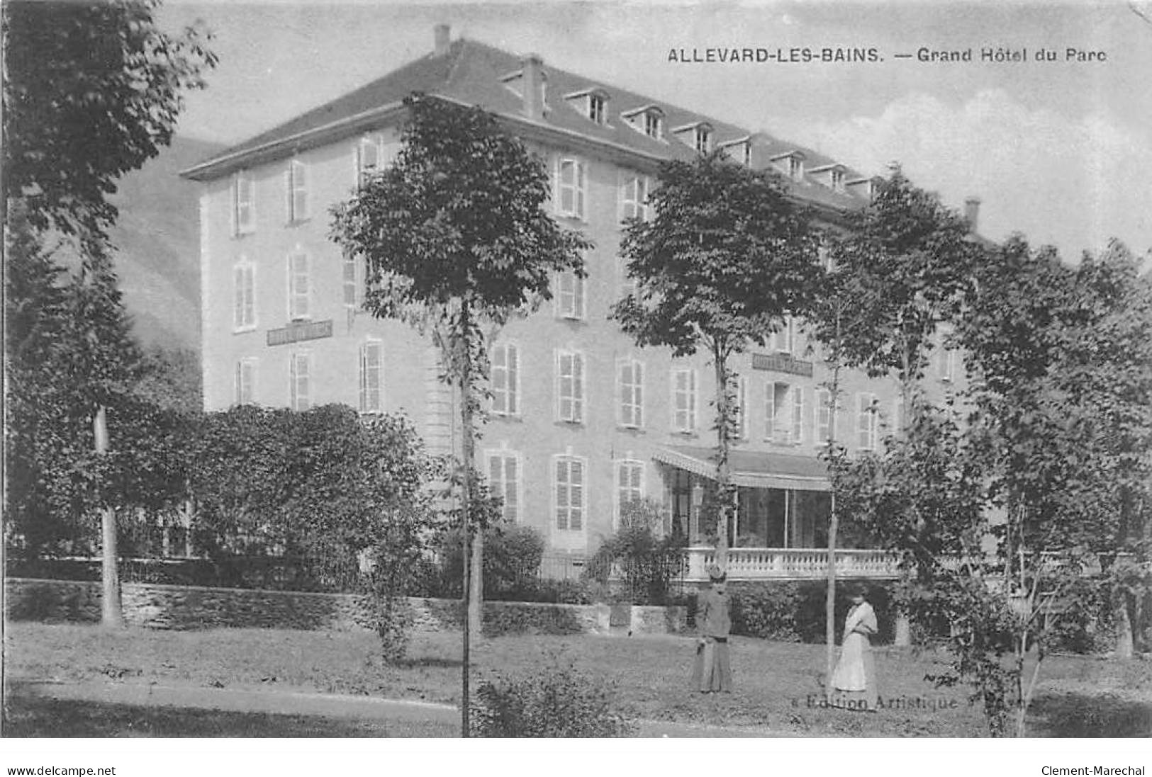 ALLEVARD LES BAINS - Grand Hôtel Du Parc - Très Bon état - Allevard