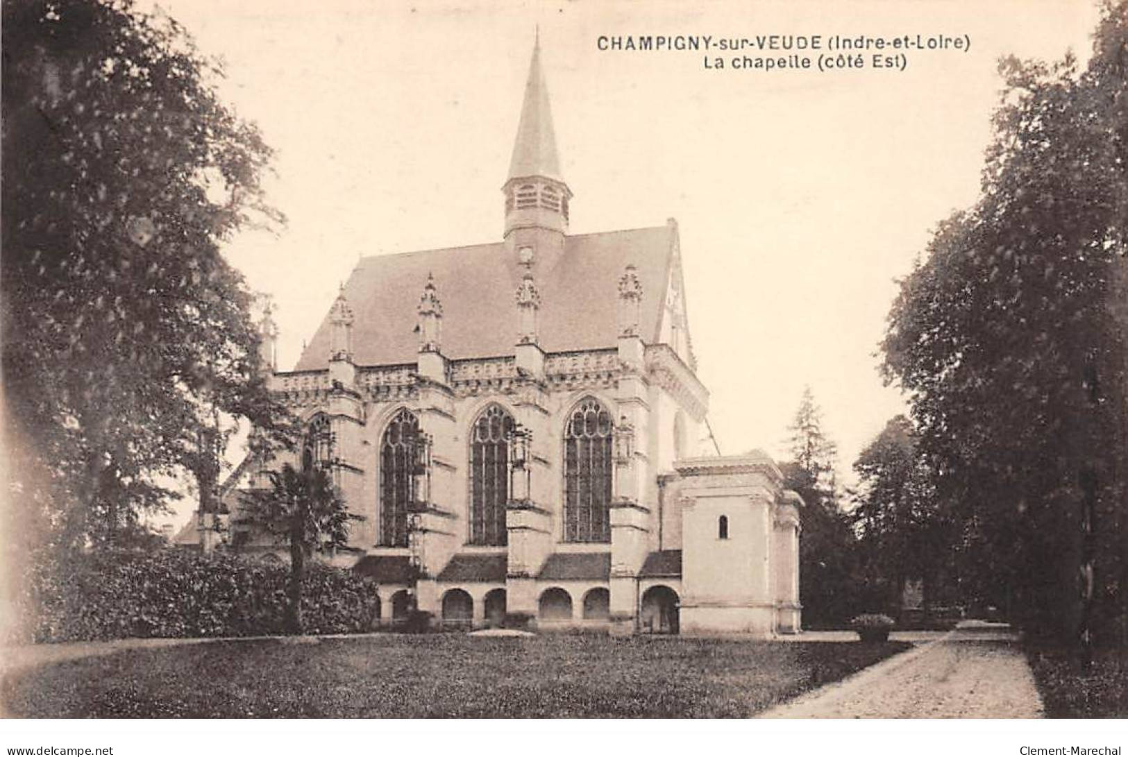 CHAMPIGNY SUR VEUDE - La Chapelle - Très Bon état - Champigny-sur-Veude