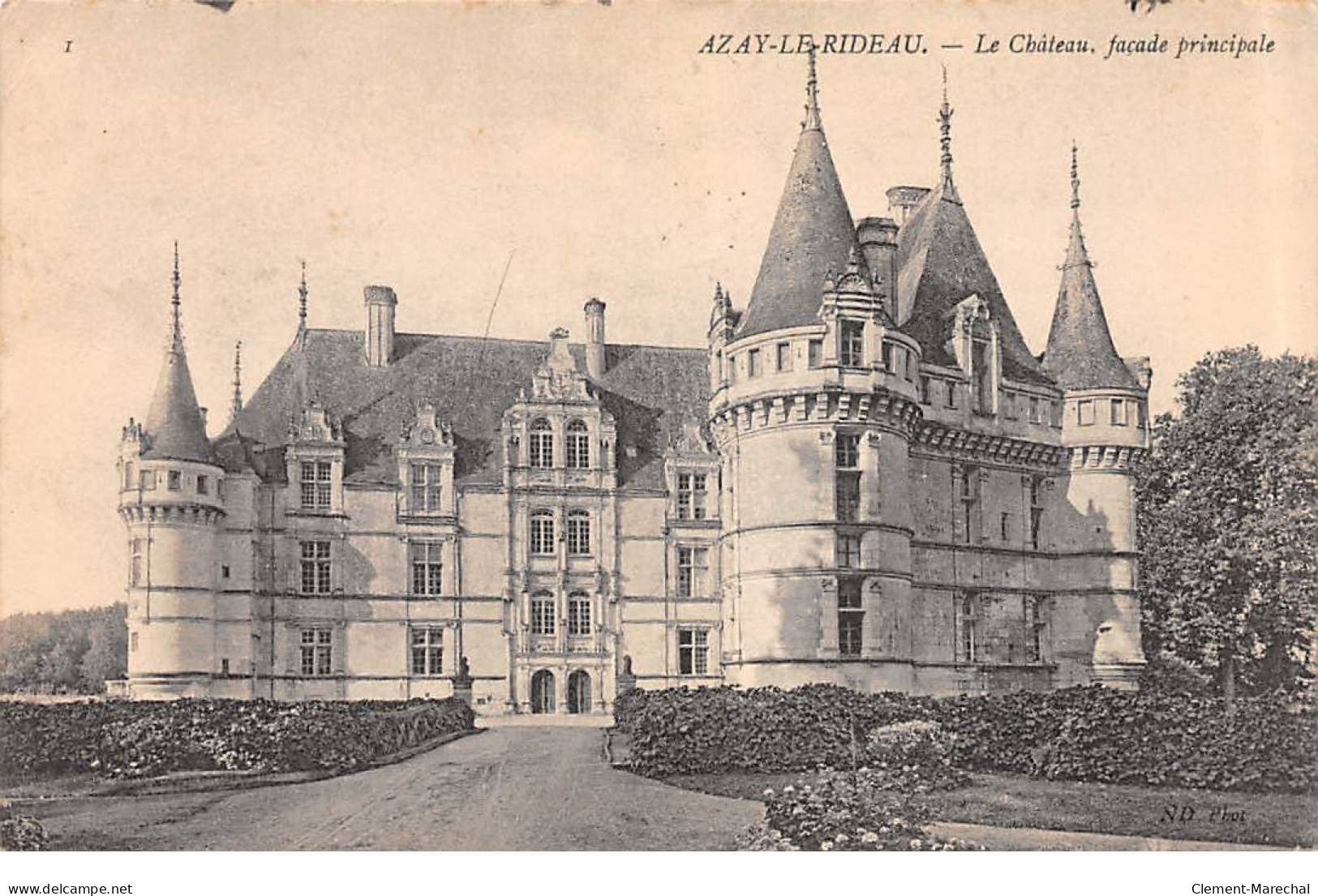 AZAY LE RIDEAU - Le Château - Très Bon état - Azay-le-Rideau