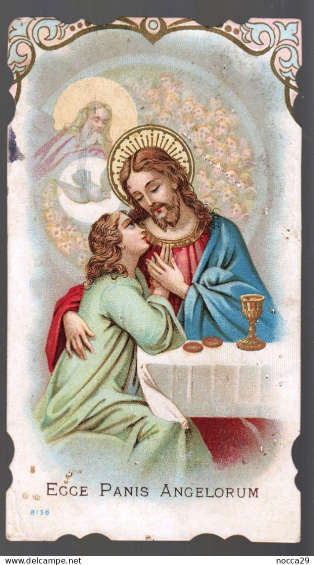 ANTICO SANTINO - GESU - HOLY CARD - IMAGE PIEUSE  (H881) - Images Religieuses