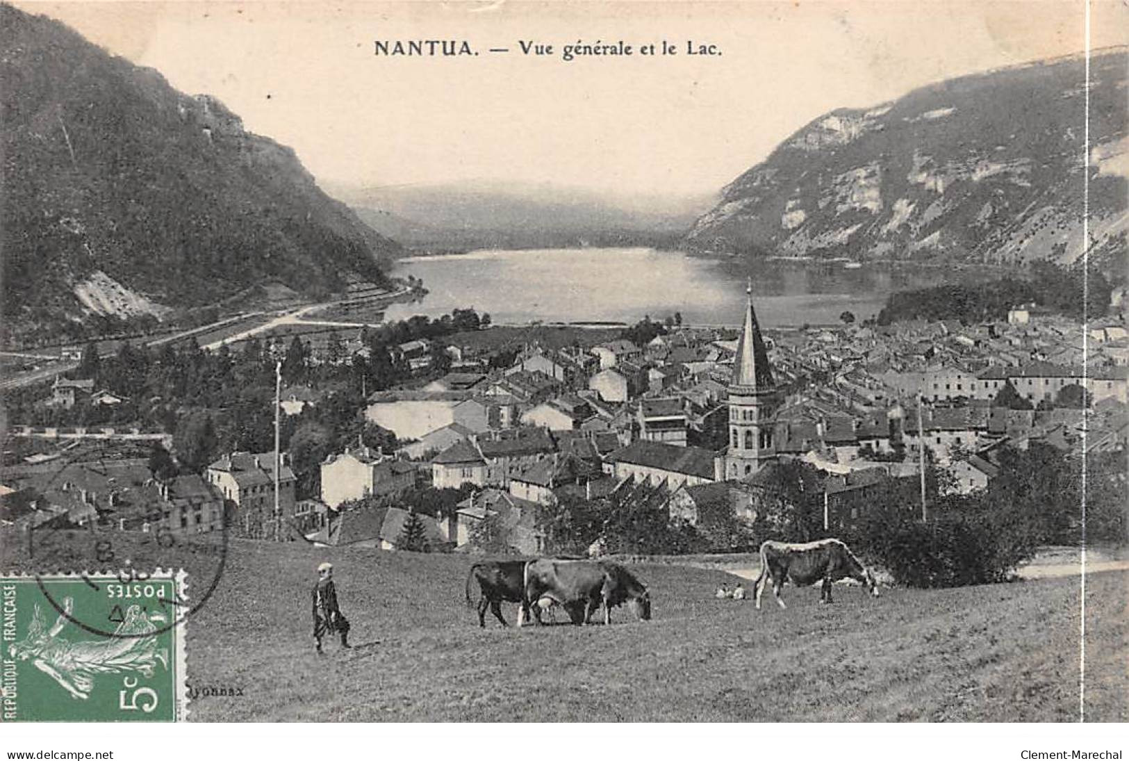 NANTUA - Vue Générale Et Le Lac - Très Bon état - Nantua