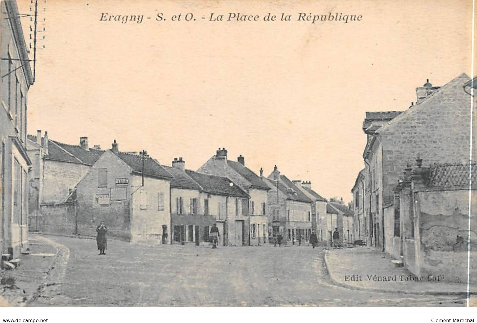 ERAGNY - Monument Aux Morts - Route De Conflans Et Route Nationale - Très Bon état - Eragny