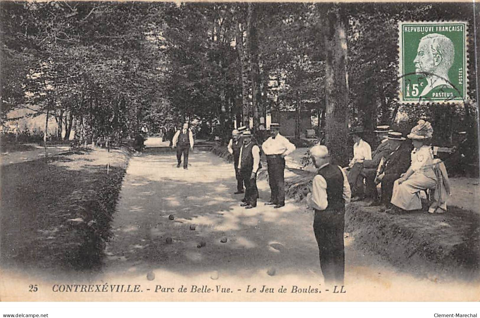 CONTREXEVILLE - Parc De Belle Vue - Le Jeu De Boules - Très Bon état - Contrexeville
