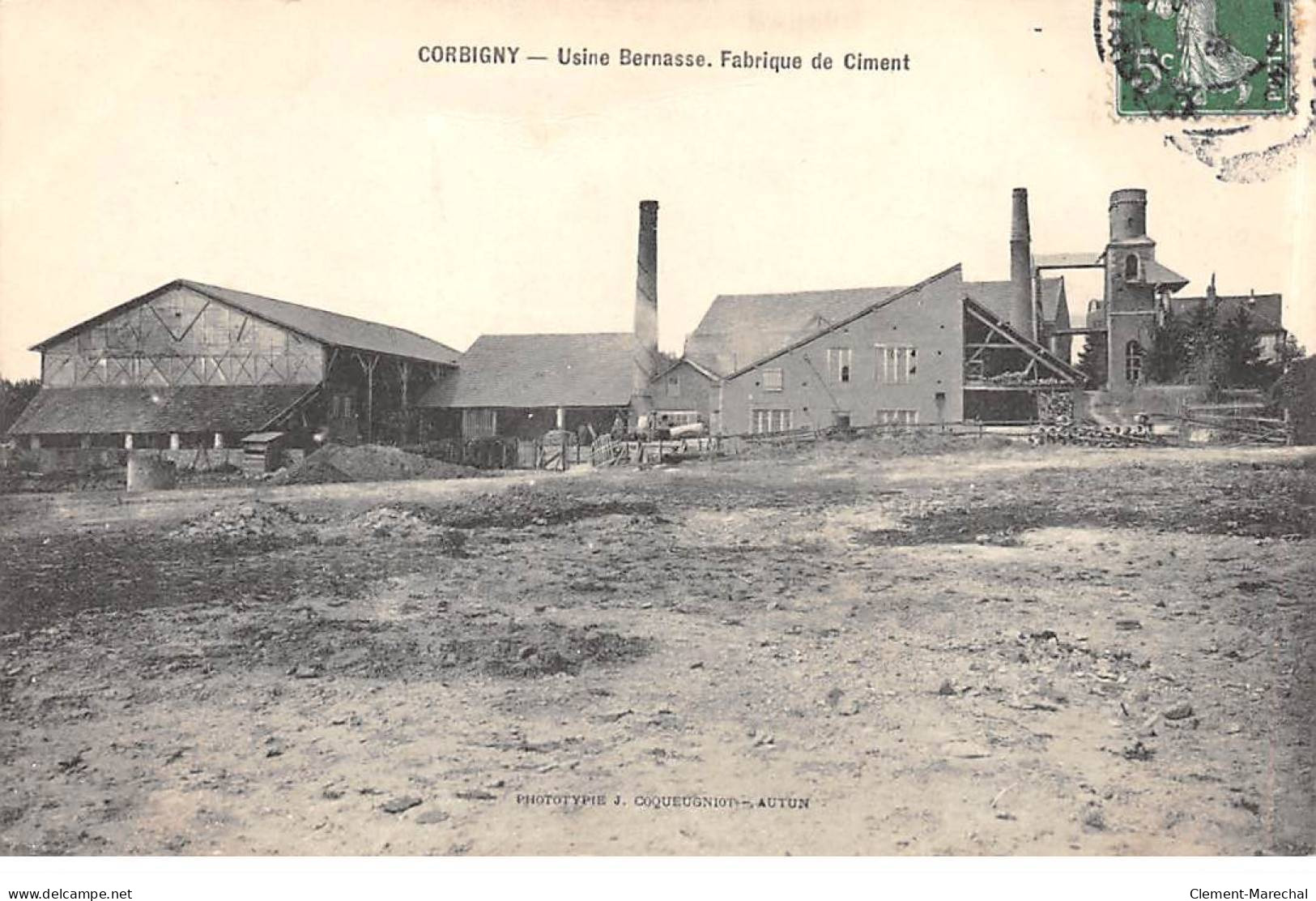 CORBIGNY - Usine Bernasse - Fabrique De Ciment - Très Bon état - Corbigny