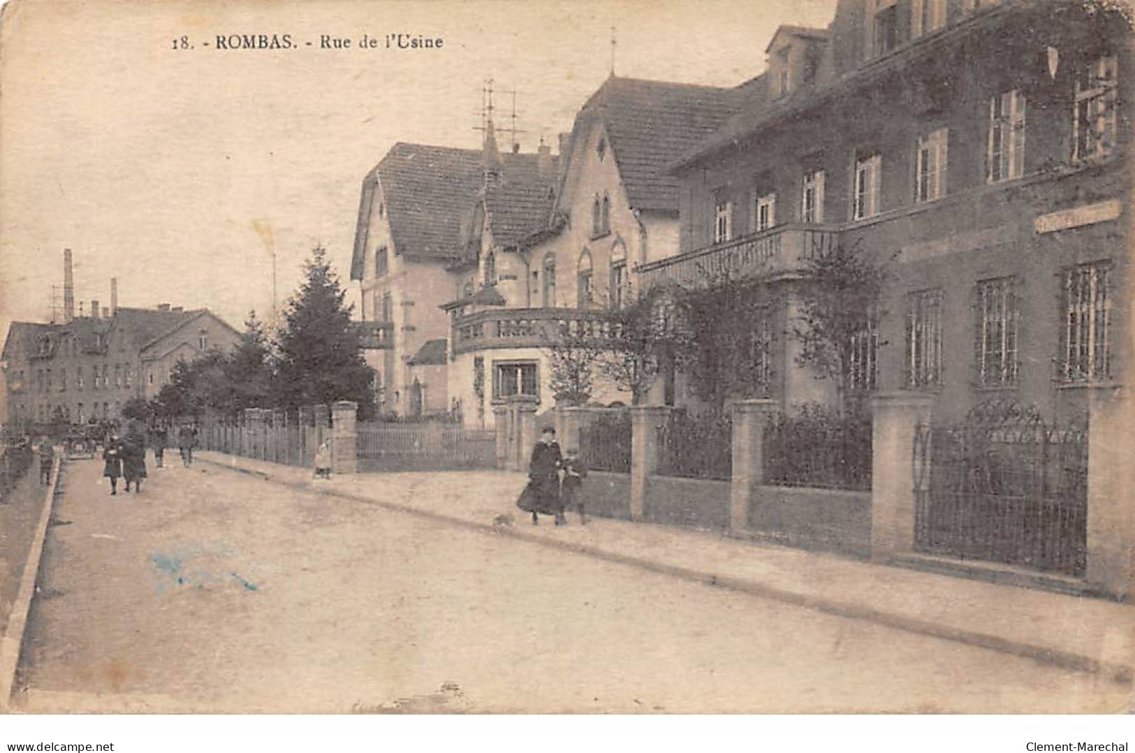 ROMBAS - Rue De L'Usine - Très Bon état - Sonstige & Ohne Zuordnung