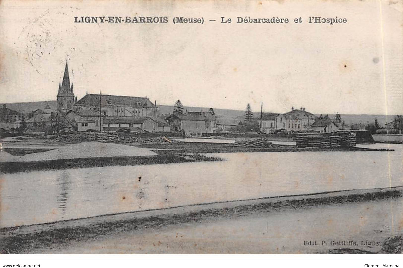 LIGNY EN BARROIS - Le Débarcadère Et L'Hospice - Très Bon état - Ligny En Barrois