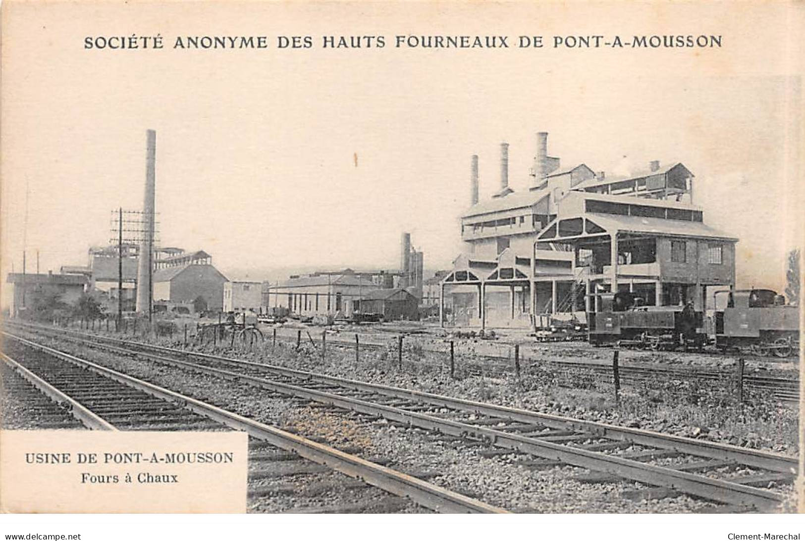 Société Anonyme Des Hauts Fourneaux De PONT A MOUSSON - Fours à Chaux - Très Bon état - Pont A Mousson