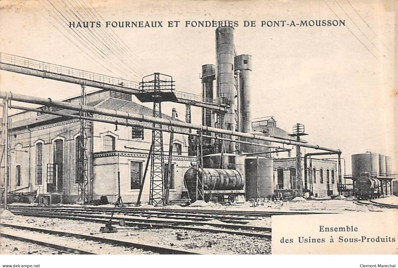 Société Anonyme Des Hauts Fourneaux De PONT A MOUSSON - Ensemble Des Usines à Sous Produits - Très Bon état - Pont A Mousson